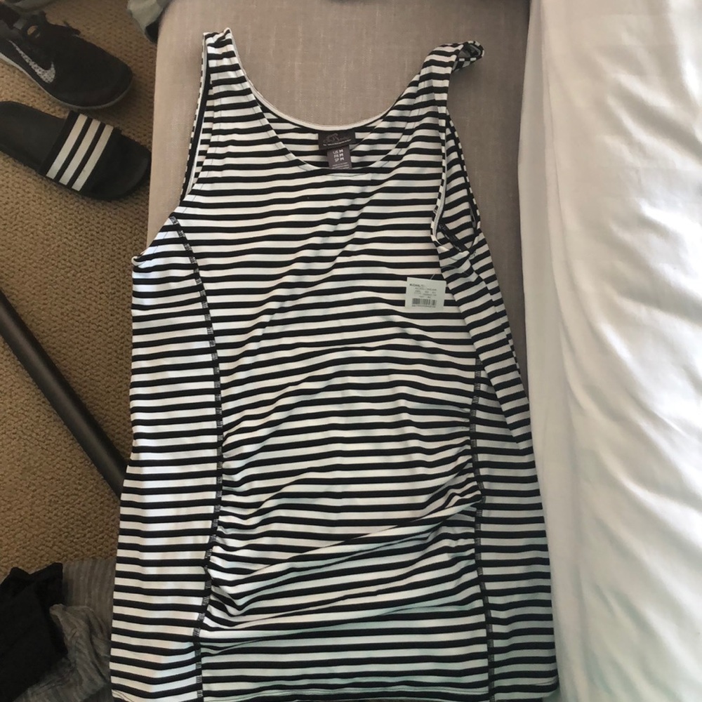 Workout maternity tank